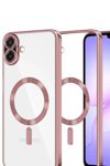 Samsung Galaxy A07 4G Kross Magneticsafe Kapak - Rose
