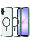 Samsung Galaxy A07 4G Kross Magneticsafe Kapak - Koyu Yeşil