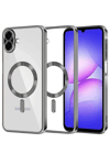 Samsung Galaxy A07 4G Kross Magneticsafe Kapak - Titan Gri