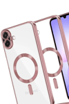 Samsung Galaxy A07 4G Kross Magneticsafe Kapak - Rose