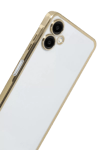 Samsung Galaxy A07 4G Lensli Silikon - Gold