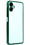 Samsung Galaxy A07 4G Lensli Silikon - Yeşil