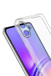 Samsung Galaxy A07 4G Lüx Şeffaf Silikon - Şeffaf