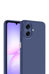 Samsung Galaxy A07 4G Nano içi Kadife Silikon - Lacivert