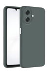 Samsung Galaxy A07 4G Nano içi Kadife Silikon - Gri