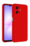 Samsung Galaxy A07 4G Nano içi Kadife Silikon - Kırmızı