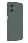 Samsung Galaxy A07 4G Nano içi Kadife Silikon - Gri