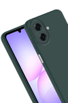 Samsung Galaxy A07 4G Nano içi Kadife Silikon - K.Yeşil