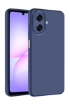 Samsung Galaxy A07 4G Nano içi Kadife Silikon - Lacivert