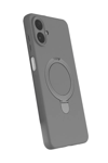 Samsung Galaxy A07 4G Regal Magsafe Standlı Kapak - Titan Gri