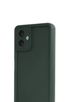 Samsung Galaxy A07 4G Viera Silikon - Koyu Yeşil