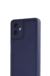 Samsung Galaxy A07 4G Viera Silikon - Lacivert