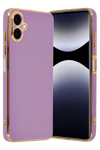 Samsung Galaxy A07 4G Volet Silikon - Mor
