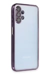 Samsung Galaxy A13 4G Kılıf Lensli Silikon - Mor