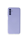 Samsung Galaxy A14 4G Kılıf Nano içi Kadife Silikon - Lila