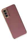 Samsung Galaxy A14 4G Kılıf Volet Silikon - Kırmızı