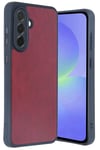 Samsung Galaxy A15 4G Kılıf Aras Deri Kapak - Bordo