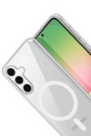 Samsung Galaxy A16 5G Combo Sert Şeffaf Magsafe Kapak - Şeffaf
