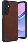 Samsung Galaxy A16 5G Kılıf Aras Deri Kapak - Taba