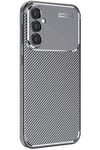 Samsung Galaxy A16 5G Kılıf Auto Focus Karbon Kapak - Gri