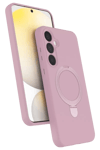 Samsung Galaxy A16 5G Regal Magsafe Standlı Kapak - Açık Pembe