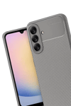Samsung Galaxy A17 5G Auto Focus Karbon Kapak - Gri