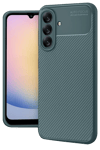 Samsung Galaxy A17 5G Auto Focus Karbon Kapak - Koyu Yeşil