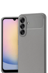 Samsung Galaxy A17 5G Auto Focus Karbon Kapak - Gri