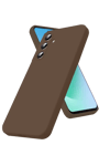 Samsung Galaxy A17 5G First Silikon - Kahverengi