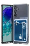 Samsung Galaxy A17 5G Kart Şeffaf Silikon - Şeffaf