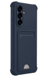 Samsung Galaxy A17 5G Kelvin Kartvizitli Silikon - Lacivert