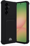 Samsung Galaxy A17 5G Kelvin Kartvizitli Silikon - Siyah