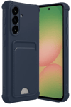 Samsung Galaxy A17 5G Kelvin Kartvizitli Silikon - Lacivert