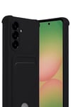Samsung Galaxy A17 5G Kelvin Kartvizitli Silikon - Siyah