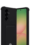Samsung Galaxy A17 5G Kelvin Kartvizitli Silikon - Siyah