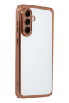 Samsung Galaxy A17 5G Lensli Silikon - Çöl Titanyum