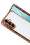 Samsung Galaxy A17 5G Lensli Silikon - Çöl Titanyum