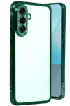 Samsung Galaxy A17 5G Lensli Silikon - Yeşil