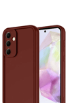 Samsung Galaxy A17 5G Viera Silikon - Bordo