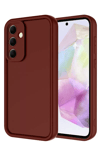 Samsung Galaxy A17 5G Viera Silikon - Bordo