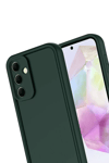 Samsung Galaxy A17 5G Viera Silikon - Koyu Yeşil