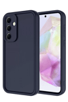 Samsung Galaxy A17 5G Viera Silikon - Lacivert