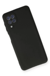 Samsung Galaxy A22 Kılıf First Silikon - Siyah