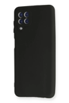 Samsung Galaxy A22 Kılıf First Silikon - Siyah