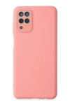 Samsung Galaxy A22 Kılıf Lansman Glass Kapak - Pembe