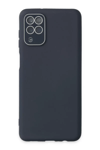 Samsung Galaxy A22 Kılıf Lansman Glass Kapak - Lacivert