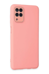 Samsung Galaxy A22 Kılıf Lansman Glass Kapak - Pembe