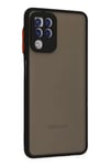 Samsung Galaxy A22 Kılıf Montreal Silikon Kapak - Siyah