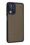 Samsung Galaxy A22 Kılıf Montreal Silikon Kapak - Lacivert
