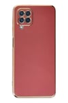 Samsung Galaxy A22 Kılıf Volet Silikon - Kırmızı